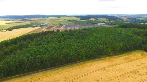 Open cast mine. Stock Footage 77089119