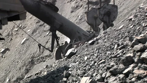 Open cast mine Stock Footage 132698702