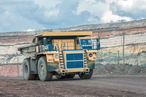 Open cast mine Stock Photos