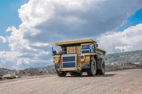 Open cast mine Stock Photos