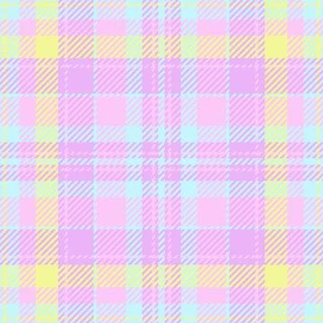 Open check pattern background, bandanna vector textile fabric. Spanish text.. Stock Illustration