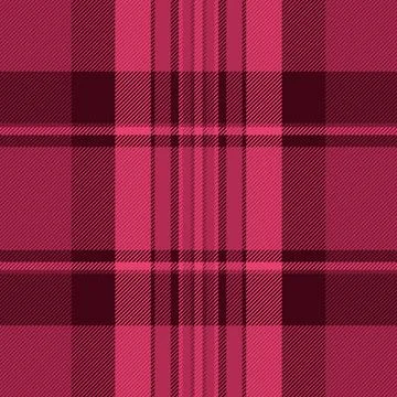 Open check textile pattern, bed fabric tartan plaid. Soft seamless vector t.. Stock Illustration
