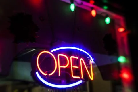 Open on Christmas Stock Photos