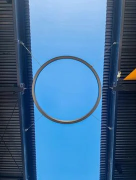 Open Circle in the Sky Stock Photos