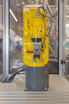 Open Clamp Robot Arm Stock Photos
