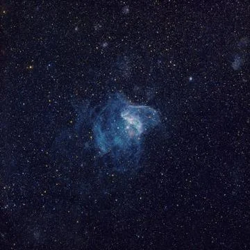 Open cluster in the Small Magellanic Cloud Stock Photos