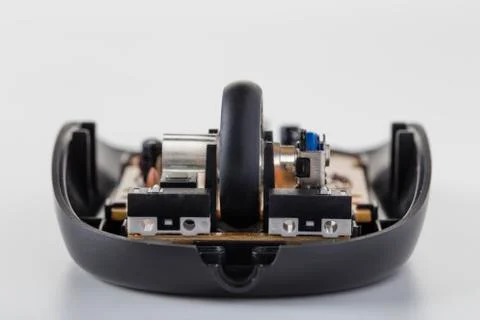 Open Computer Mouse. Stock Photos