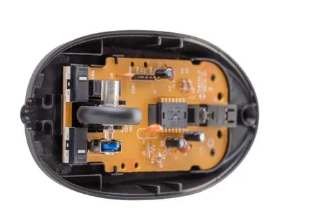 Open Computer Mouse. Foto stock