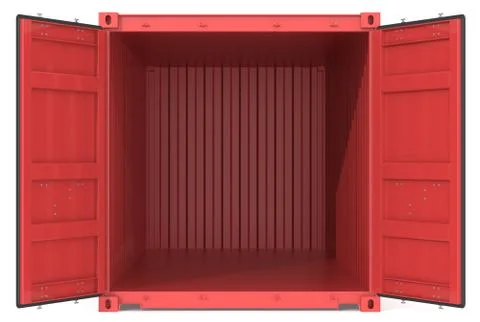 Open Container. Stock Illustration