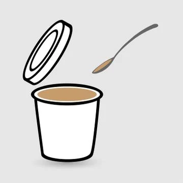 Open container Stock Illustration