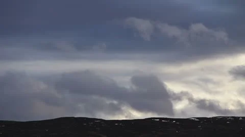 Open Country With Dramatic sky 01 Video stock 8963574