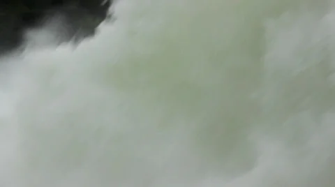Open dam discharged a large amount of water,cascading,overfall,close up, Stock Footage 37799028