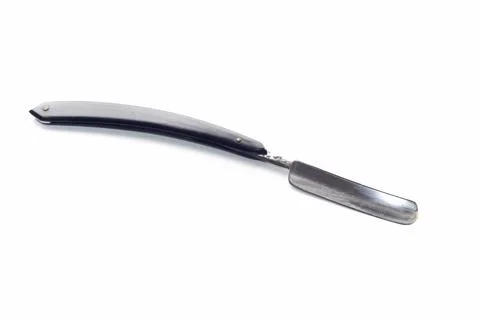 Open dangerous razor Foto stock