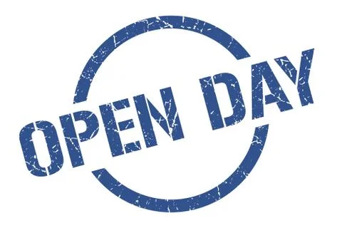 Open day stamp Stock Illustration