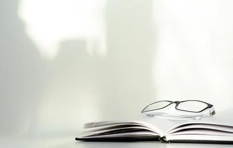 Open diary 写真素材