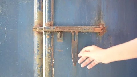 Open door Stock Footage 71361002