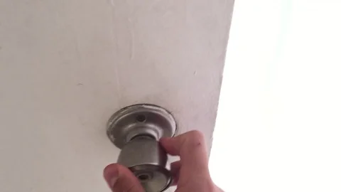 Open the door Stock Footage 97586086