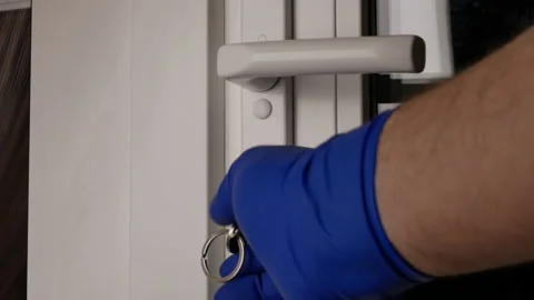 Open the door Stock Footage 147074709