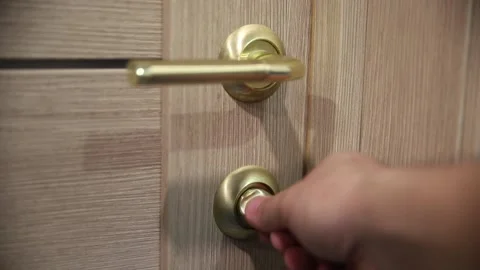 Open the door Stock Footage 237037765