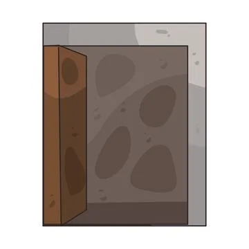 Open Door illustration Stock Illustration