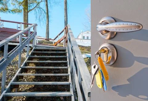 Open door ladder Photos