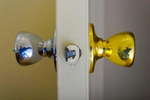 Open door. Stock Photos