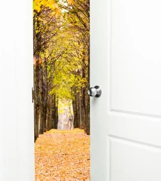 Open door Stock Photos