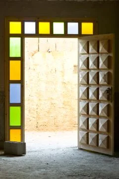 Open door Foto stock