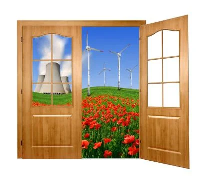 Open the door  Stock Photos