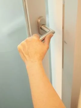 Open the door Stock Photos