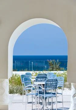 Open door to the sky Foto stock