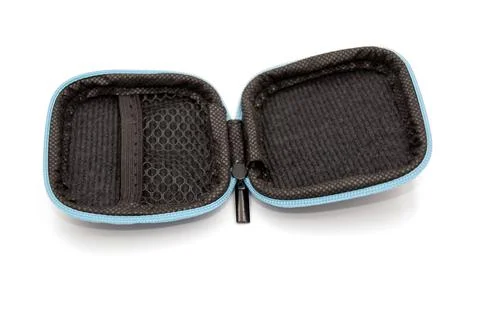 Open Earphone Case Stock Photos