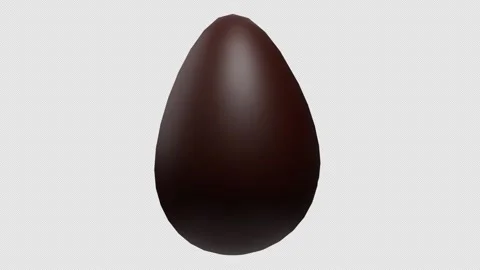 Open Easter Egg Rotation Animation Stock Footage 303518472