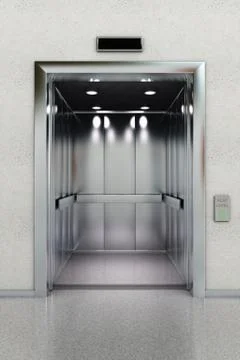 Open elevator Stock Photos