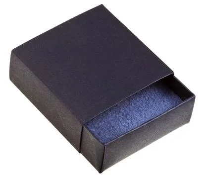 Open empty black gift box open empty black gift box isolated on white back... Stock Photos