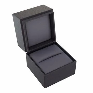 Open Empty Ring Box Isolated イラスト素材