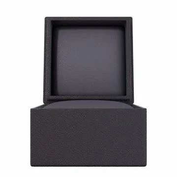 Open Empty Ring Box Isolated 스톡 일러스트