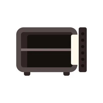 Open empty safe offering security and storage concept Stock Illustration