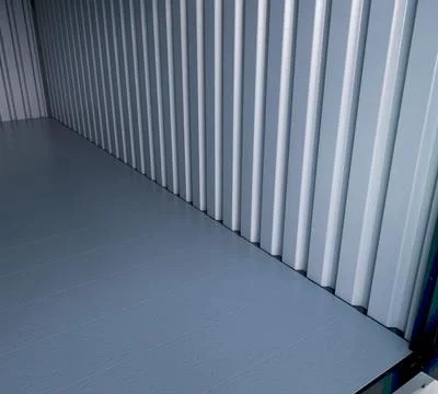 Open Empty Shipping Container Stock Illustration