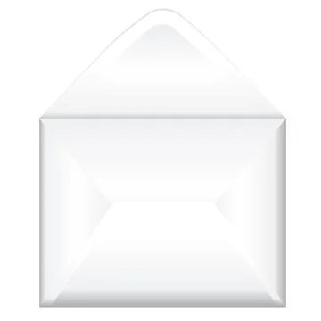 Open envelope Stock Illustration