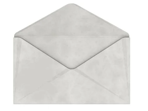 Open envelope Ilustração Stock