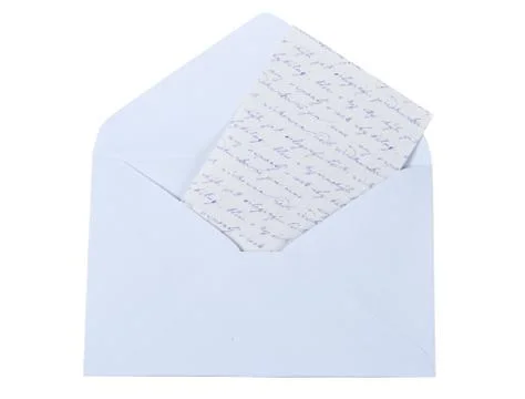 Open the envelope Stock Photos