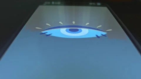 Open Eye, Evil Eye presentation Video stock 303912446