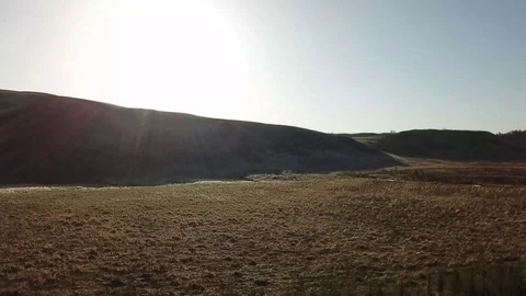 Open Field Aerial Stock Footage 89455647
