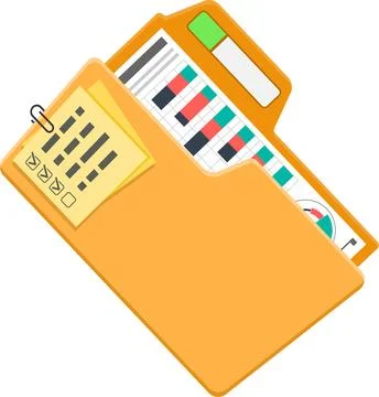 Open Folder Icon Stock Illustration