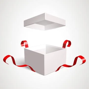 Open Gift Box Stock Illustration