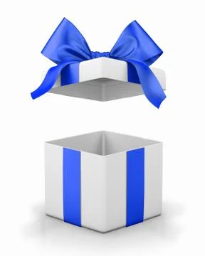 Open gift box Stock Illustration