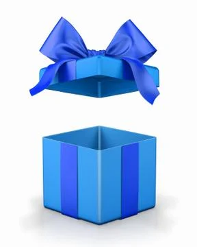 Open gift box Stock Illustration