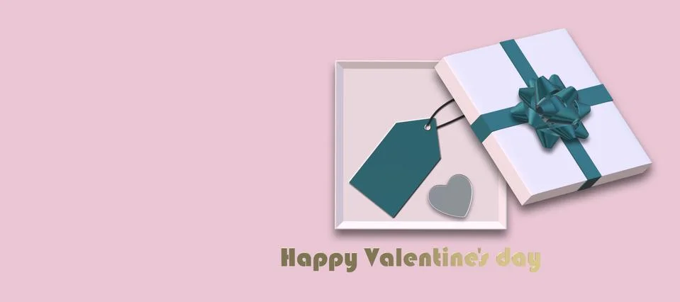 Open gift box Stock Illustration