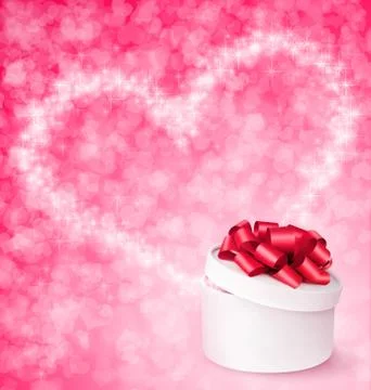 Open gift box Stock Photos